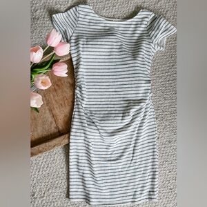 Pink Blush Maternity Dress